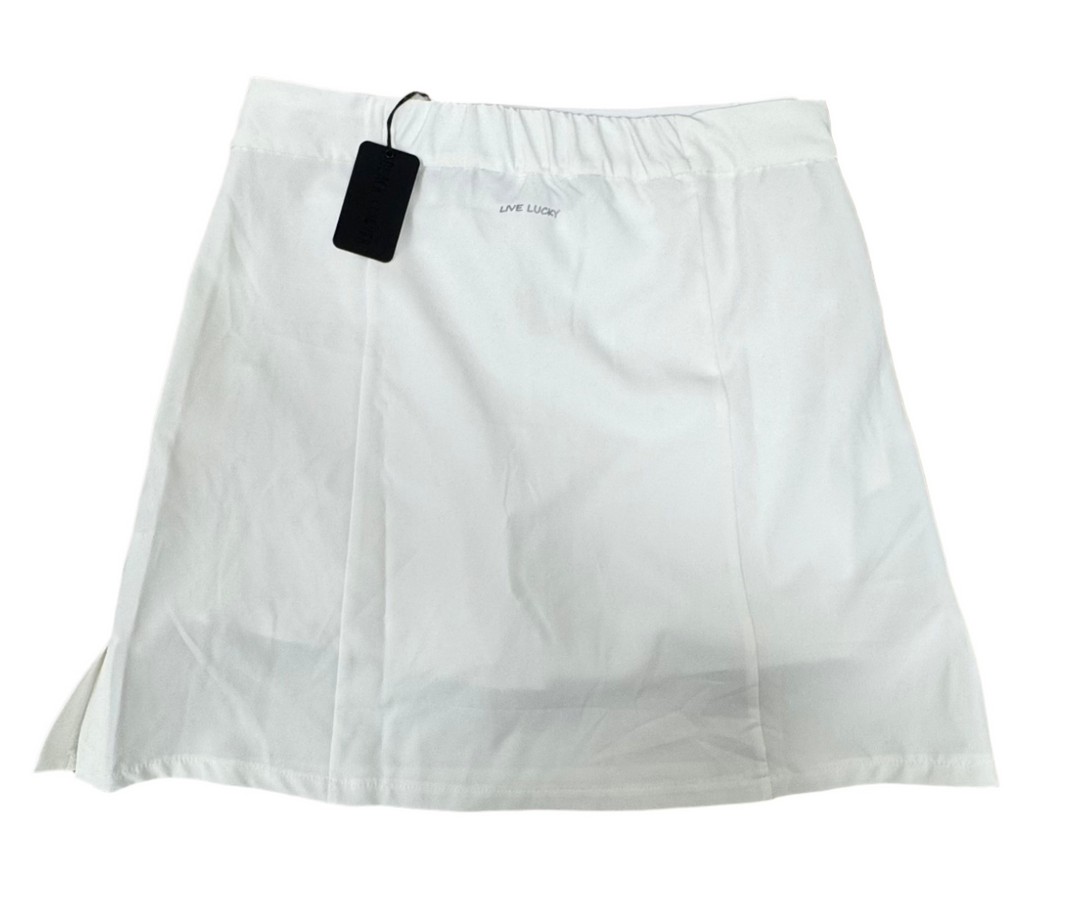 Black Clover Ivy Skort 15.5" - White - Small - Skorzie