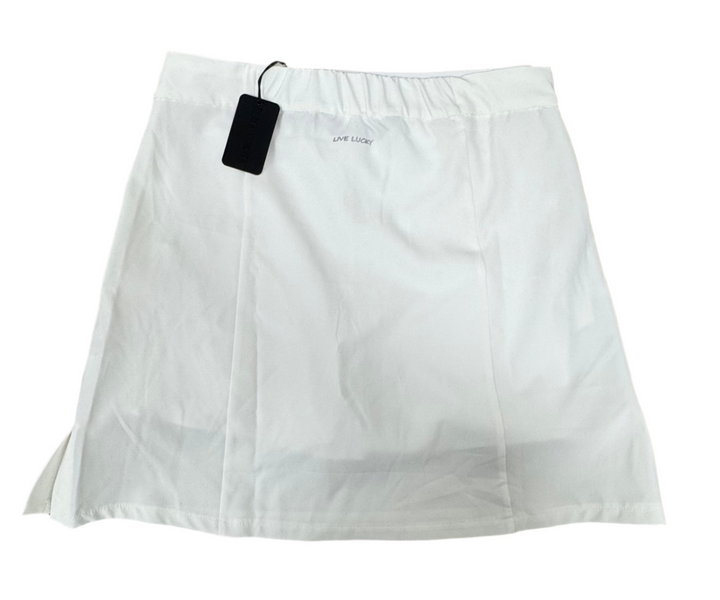 Black Clover Ivy Skort 15.5" - White - Small - Skorzie