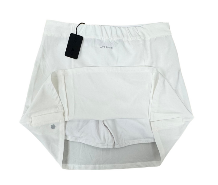 Black Clover Ivy Skort 15.5" - White - Small - Skorzie