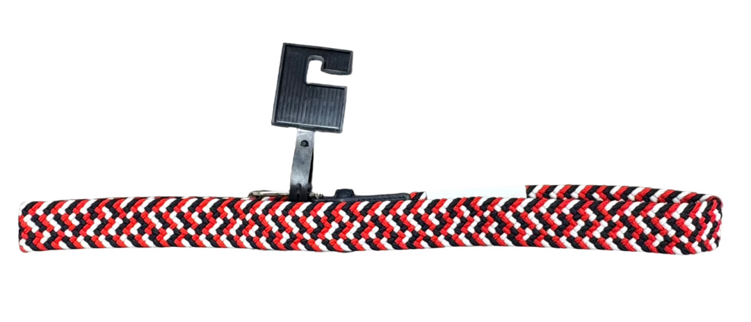 Greg Norman Men's Braided Belt - Red - Size 34 - Skorzie