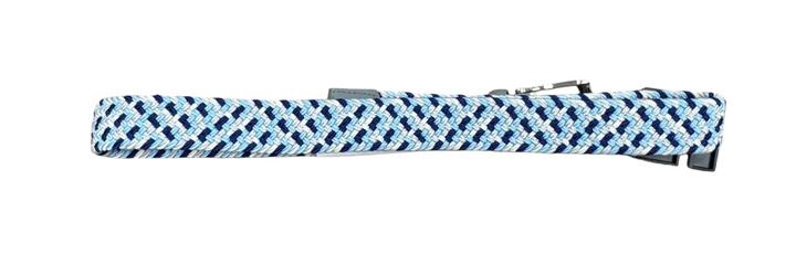 Greg Norman Men's Braided Belt - Ridgeblue - Size 34 - Skorzie