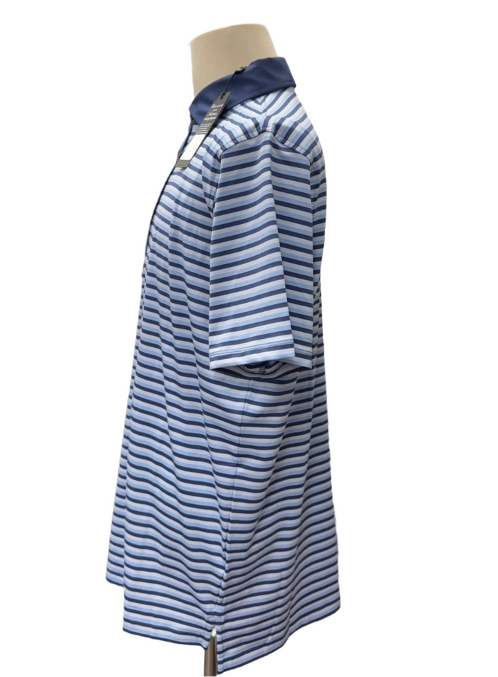 Greyson Men's Merrimack Polo - Falcon/Delphinium - Large - Skorzie