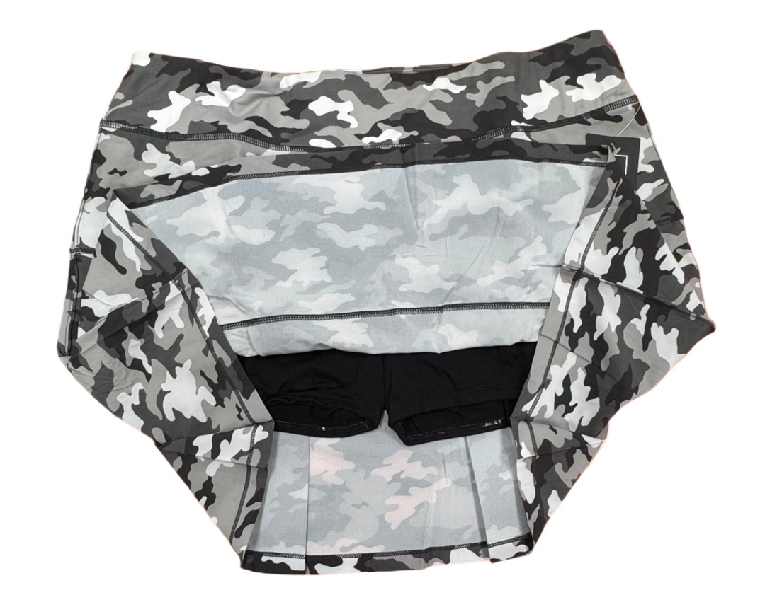 TJ Sport Pleated Tour Skort - Shadow Camo - Skorzie