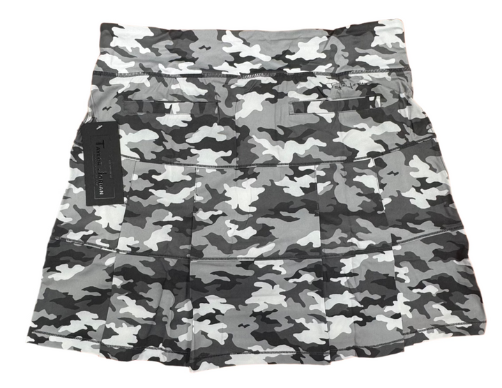 TJ Sport Pleated Tour Skort - Snow Camo - Skorzie
