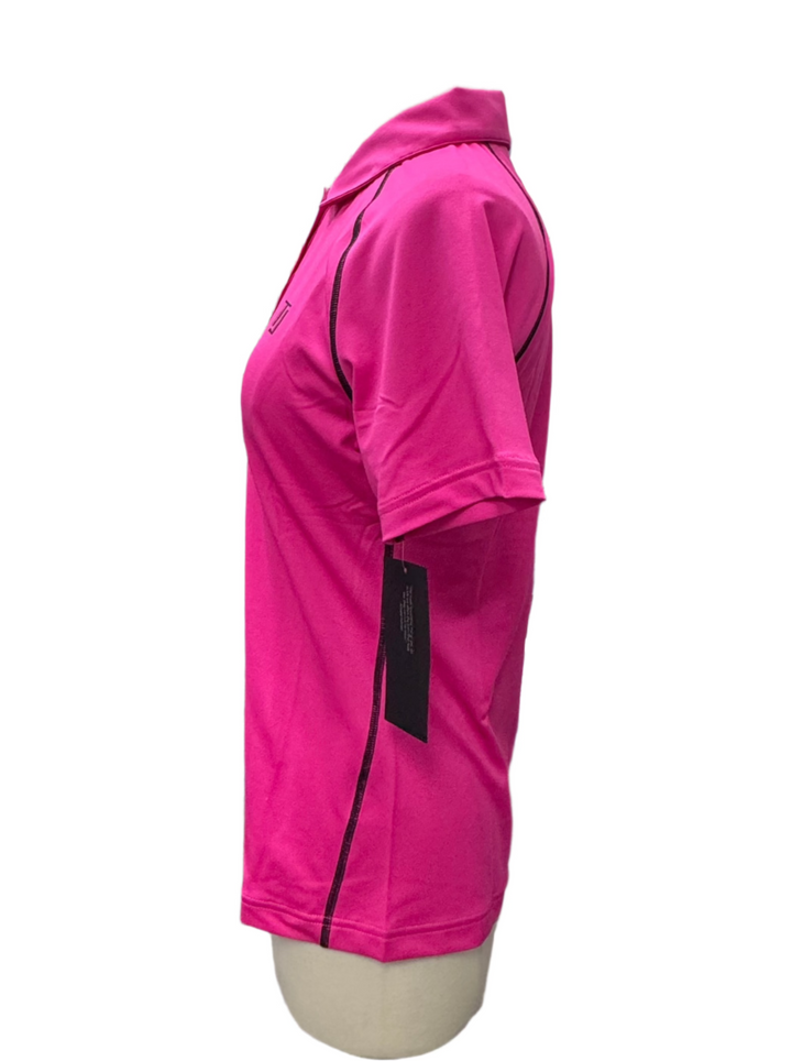 TJ Sport Four-Button Polo - Pink - Skorzie