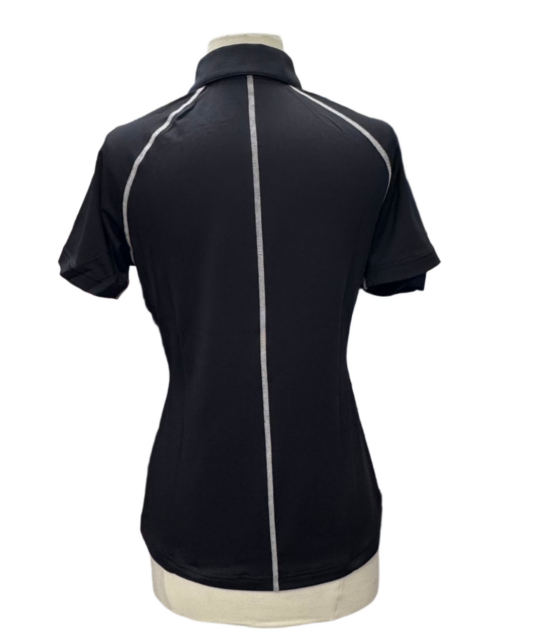 TJ Sport Four-Button Polo - Black - Skorzie