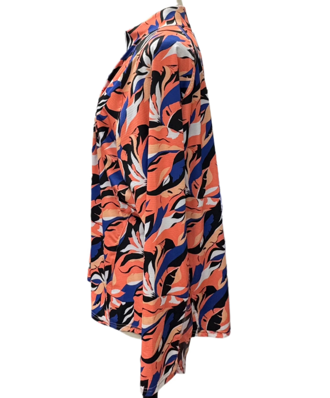 Sport Haley Long Sleeve Mock Top - Orange - XX-Large - Skorzie