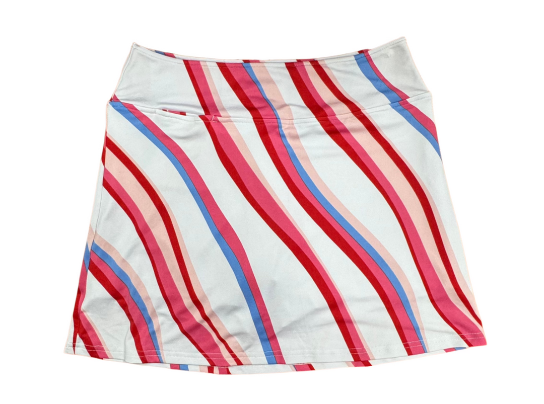 Golftini Just Dance Skort 15" - Multicolored - Small - Skorzie
