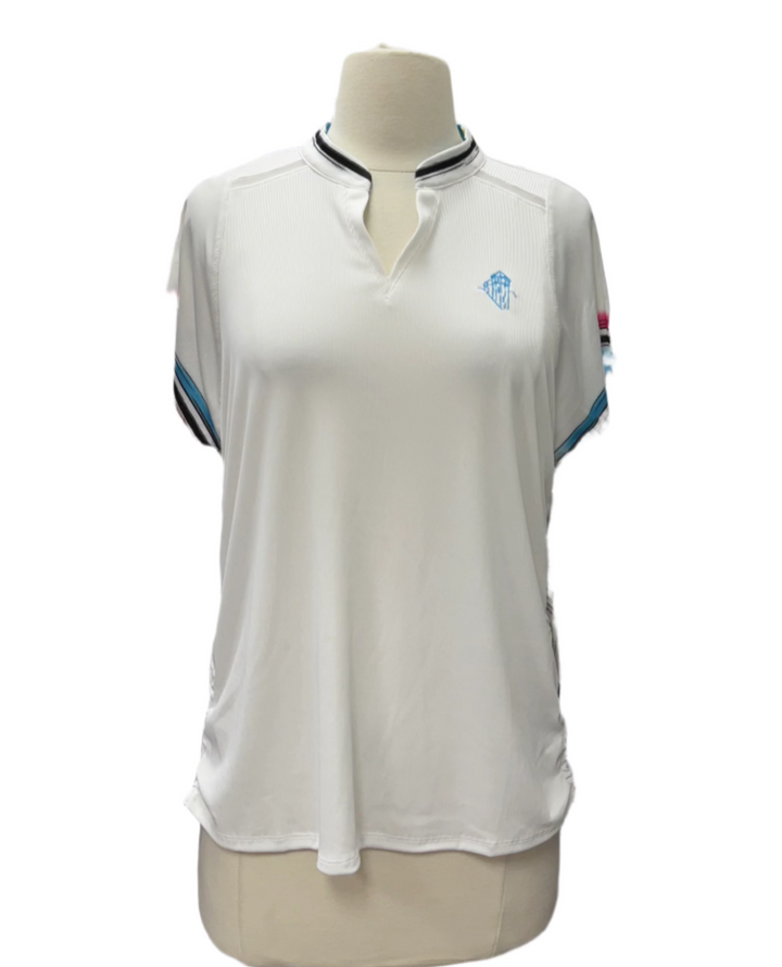 Lucky in Love Short Sleeve - White - Large - Skorzie