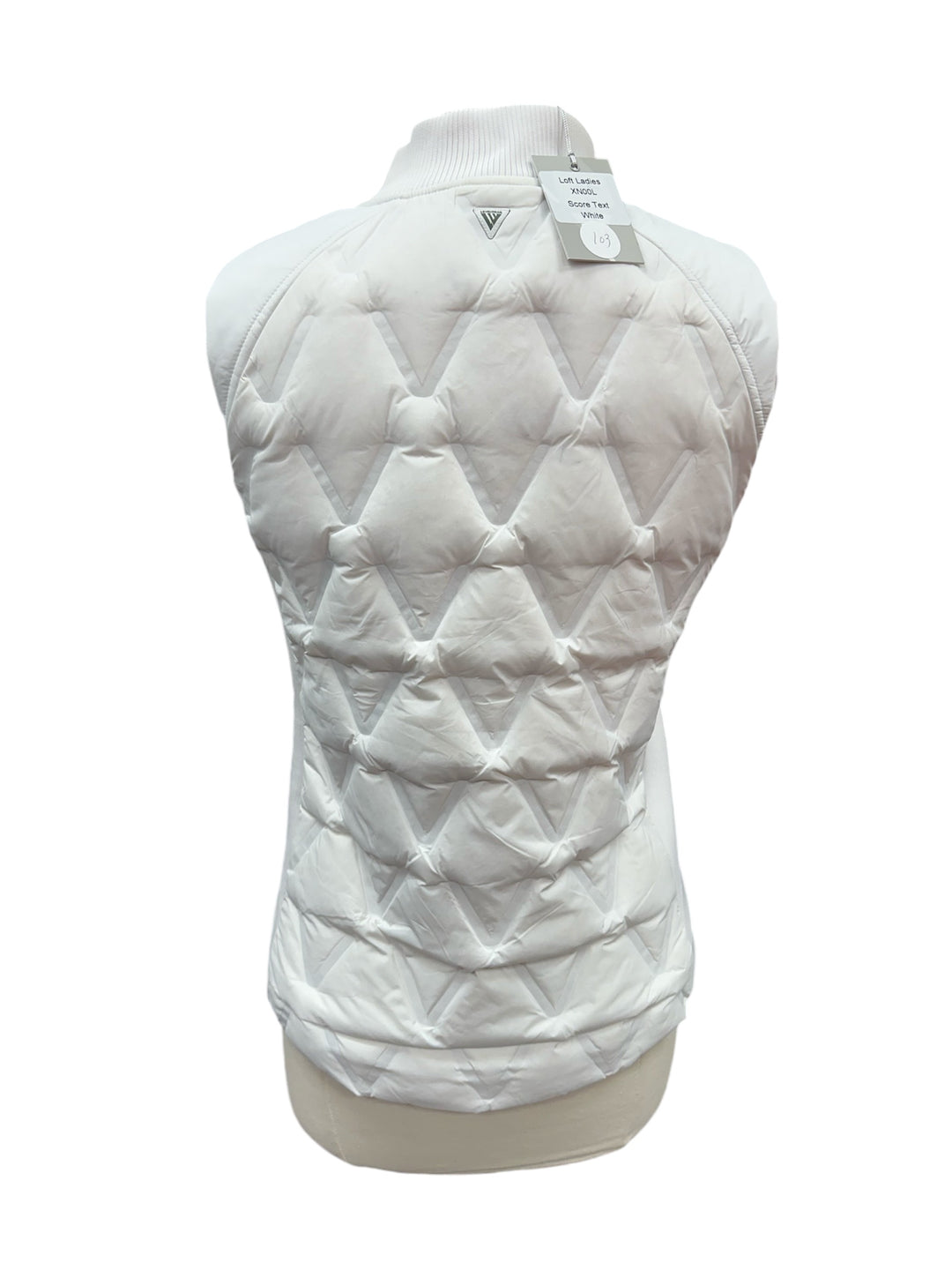 Levelwear Loft Ladies Vest - White - Small