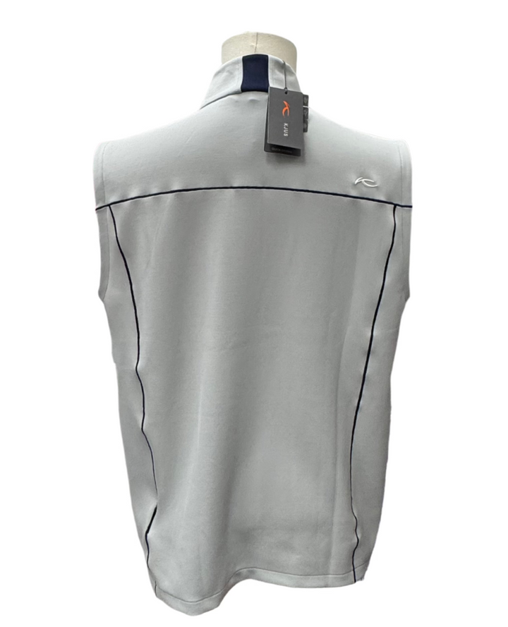 KJUS Men's Damian Vest - Cloud Grey - Skorzie