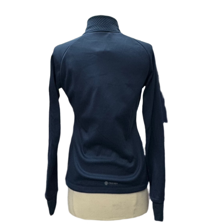 Adidas Textured Jacket - Navy - Skorzie