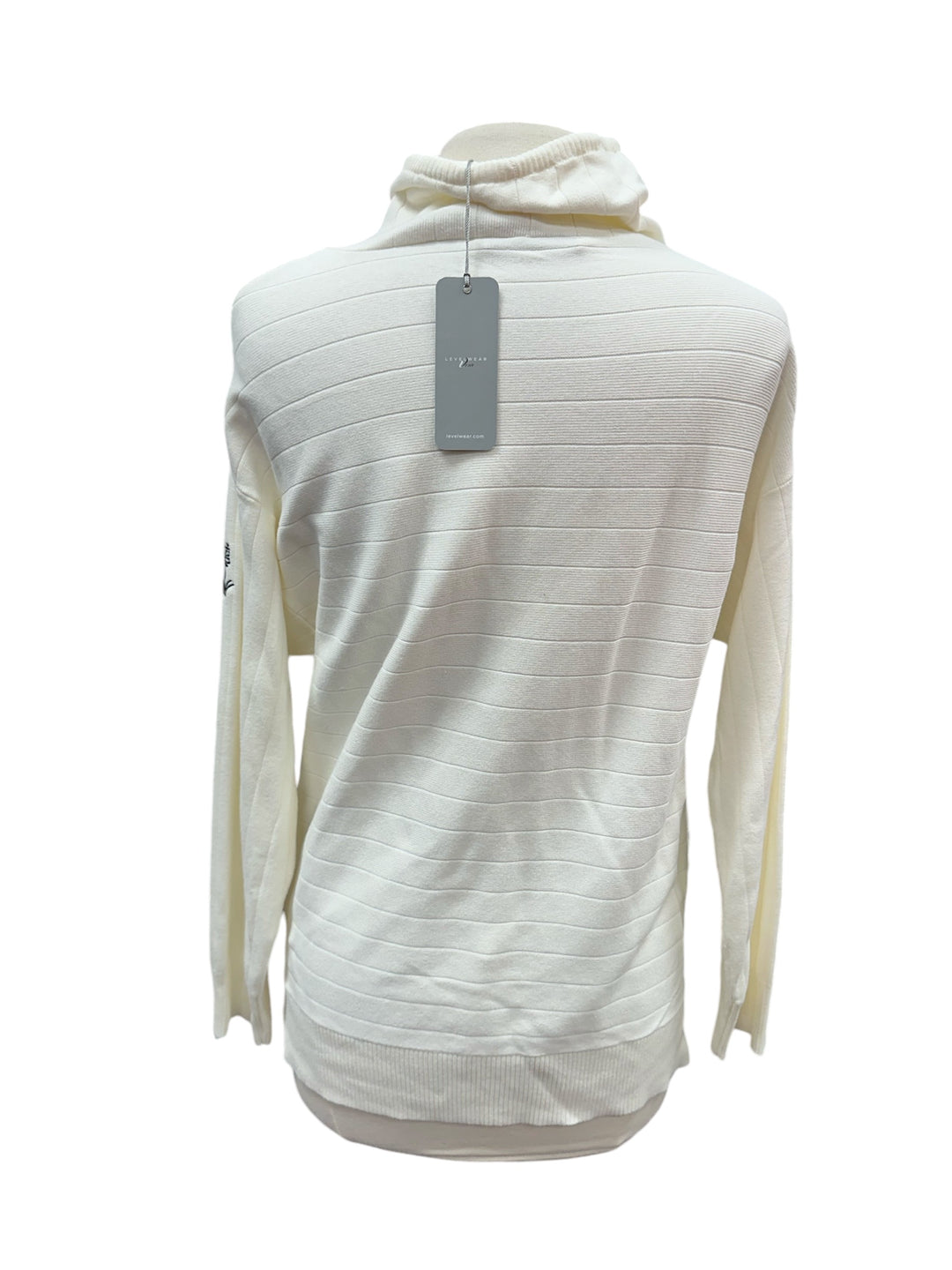 Levelwear Verve Ellipse Hoodie - White - Small