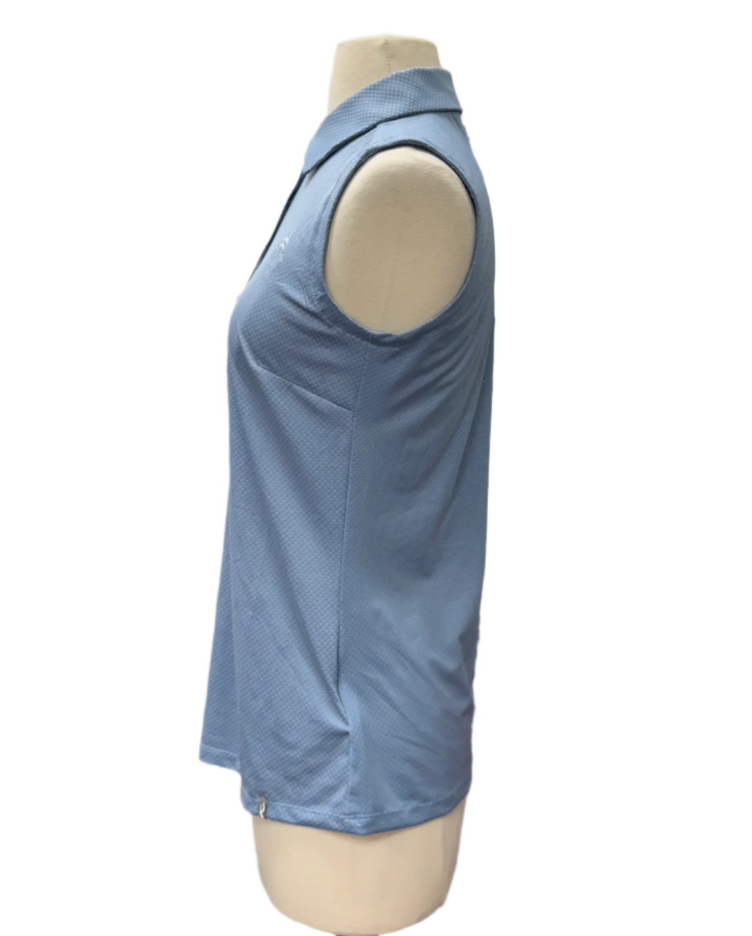 KJUS Eve Sleeveless Polo - Blue - Skorzie
