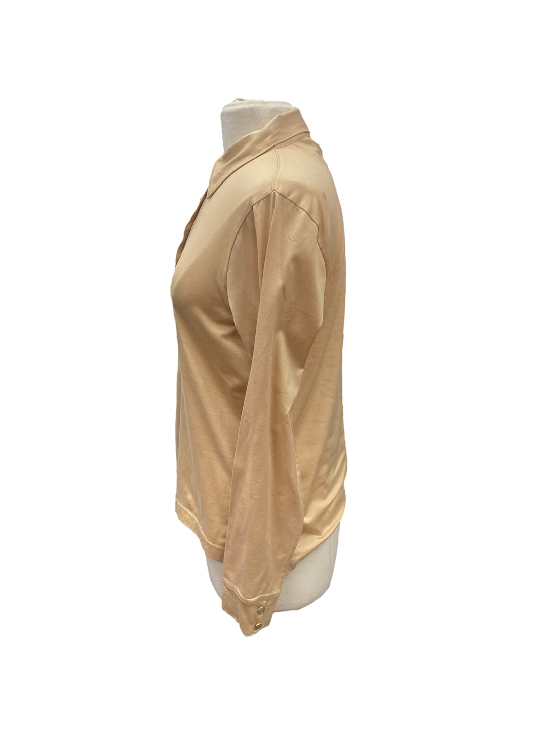 Greg Norman Quarter Button Down Long Sleeve - Tan - XL