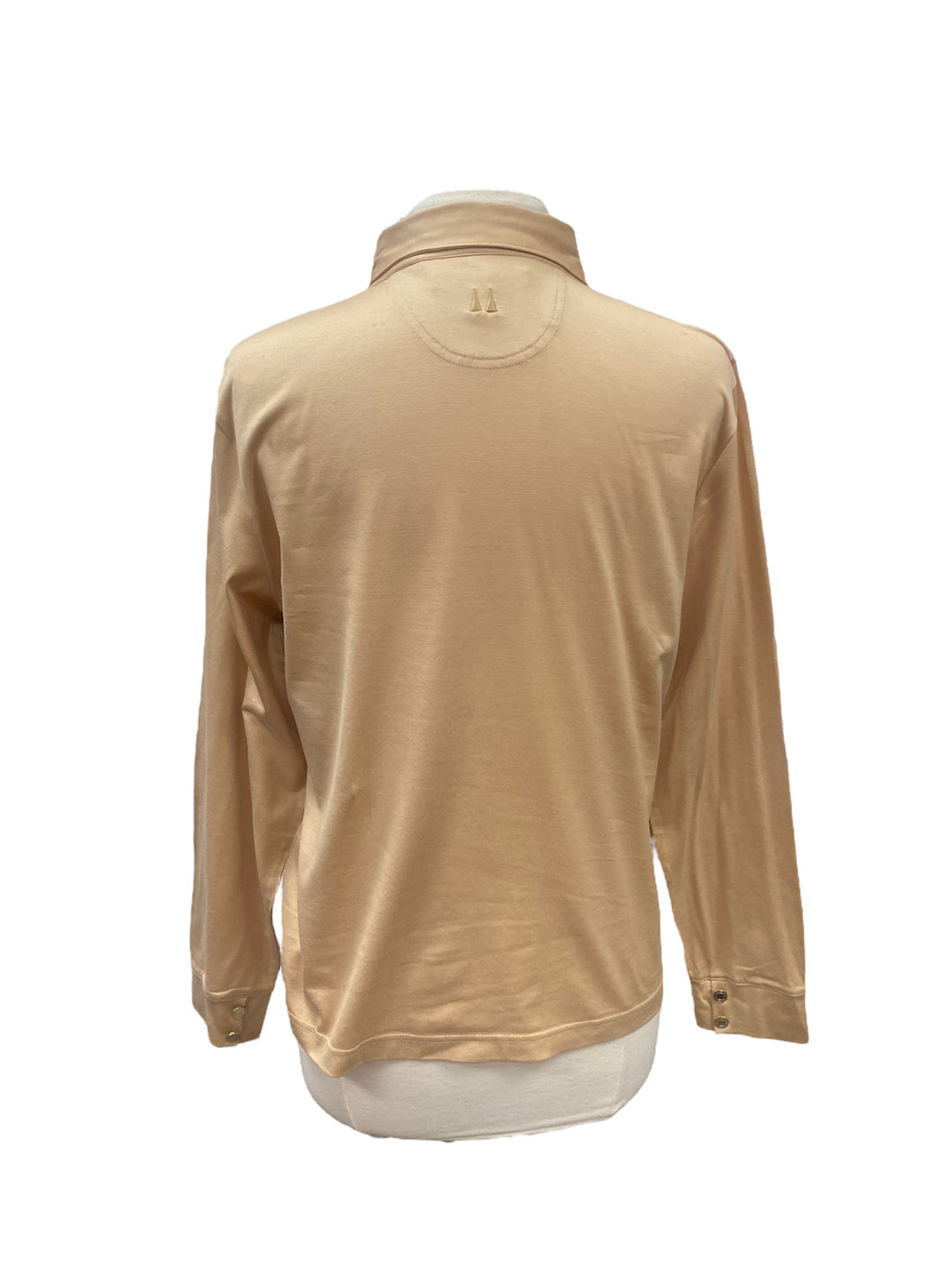 Greg Norman Quarter Button Down Long Sleeve - Tan - XL