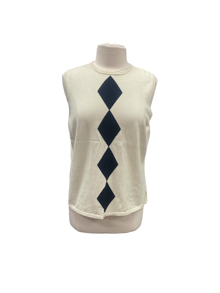 Sport Haley Golf Sweater Vest - Ivory - X-Large