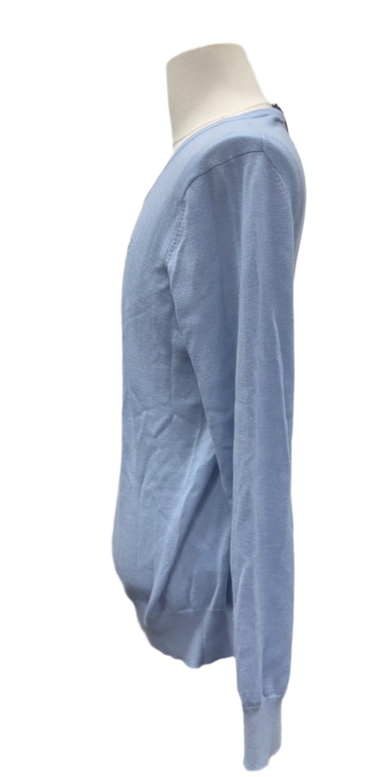 G/FORE V Neck Embroidered Cashmere Sweater - Baja - Medium - Skorzie