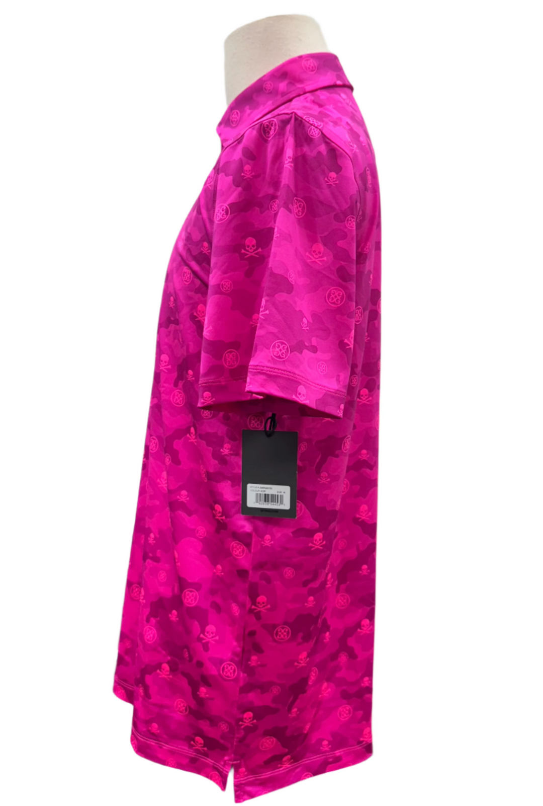 G/FORE Camo Tech Polo - Knockout Pink - Medium | Skorzie