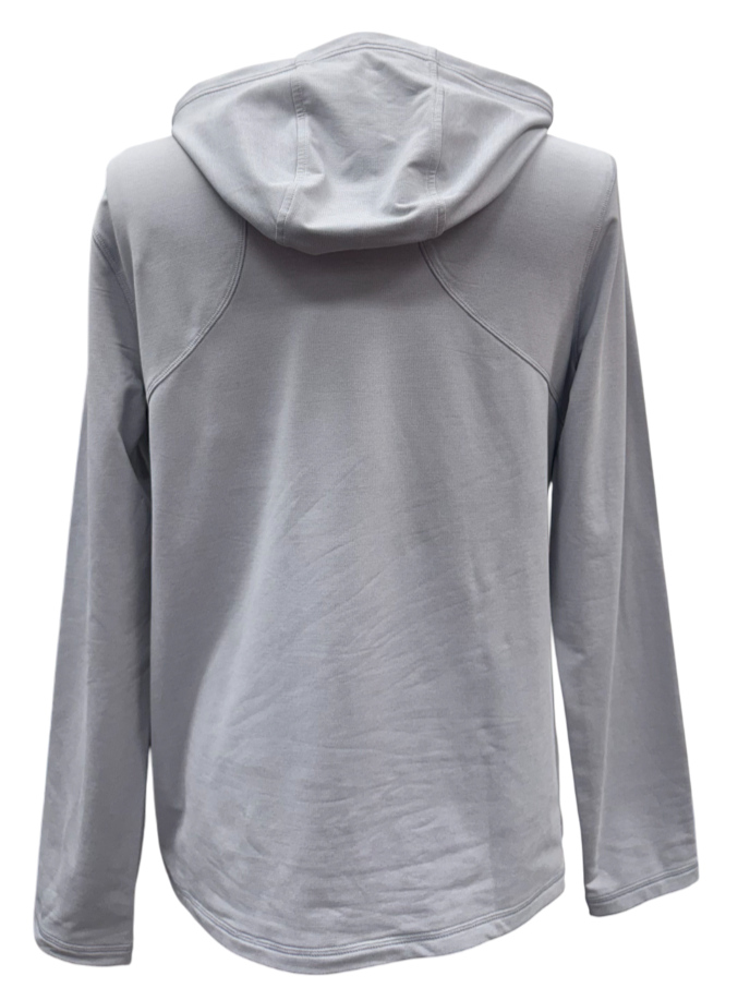 G/FORE Brushed Back Tech Hoodie - Light Heather Grey - Medium - Skorzie