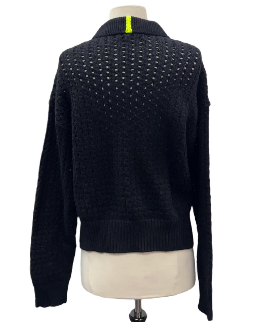 G/FORE Luxe Knit Sweater - Onyx - Small - Skorzie