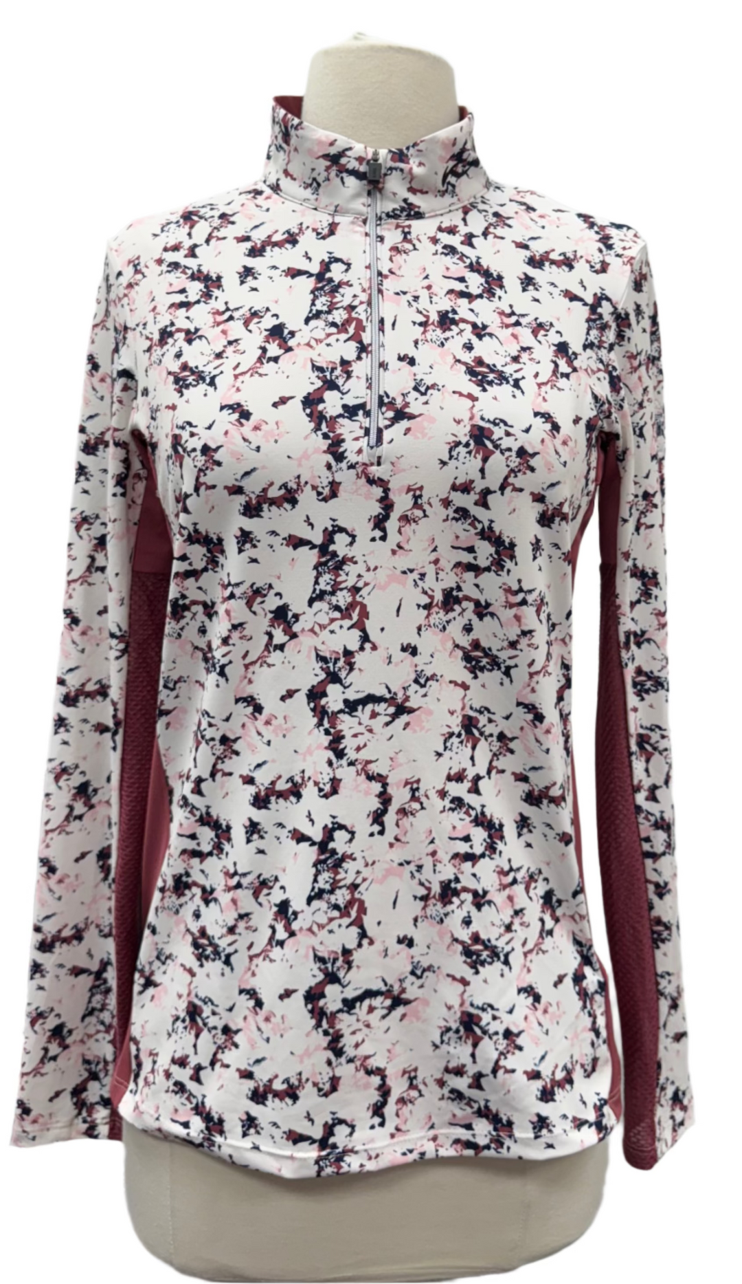 KJUS Sunshine Printed Zip Long Sleeve - Multicolored - Skorzie