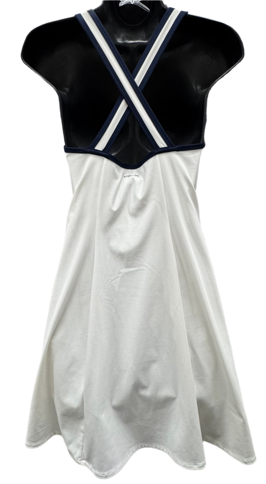 RLX By Ralph Lauren Criss-Cross Tennis Dress - White - Skorzie