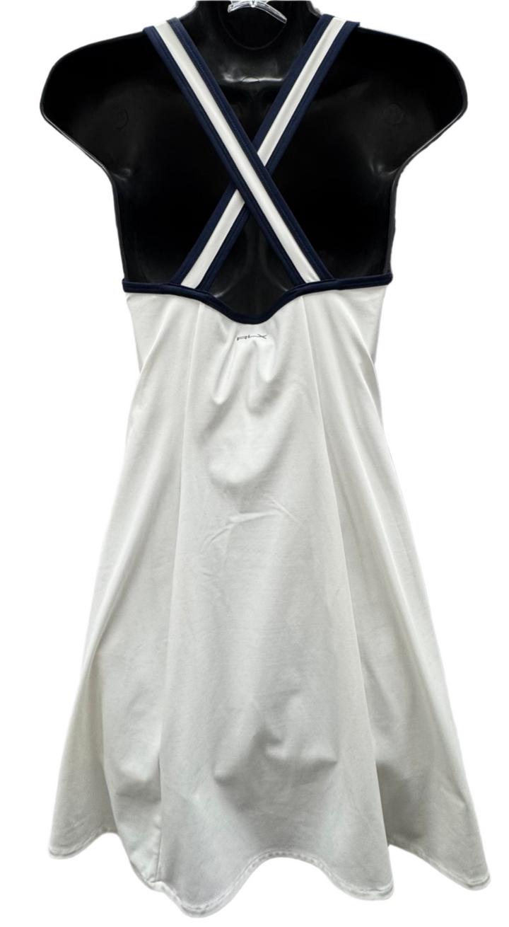 RLX By Ralph Lauren Criss-Cross Tennis Dress - White - Skorzie