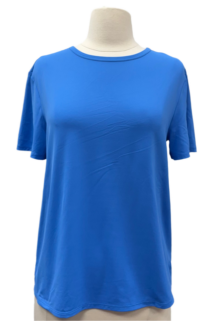 Lilly Pulitzer Luxletic Rally Active Tee - Morelle Blue - Skorzie