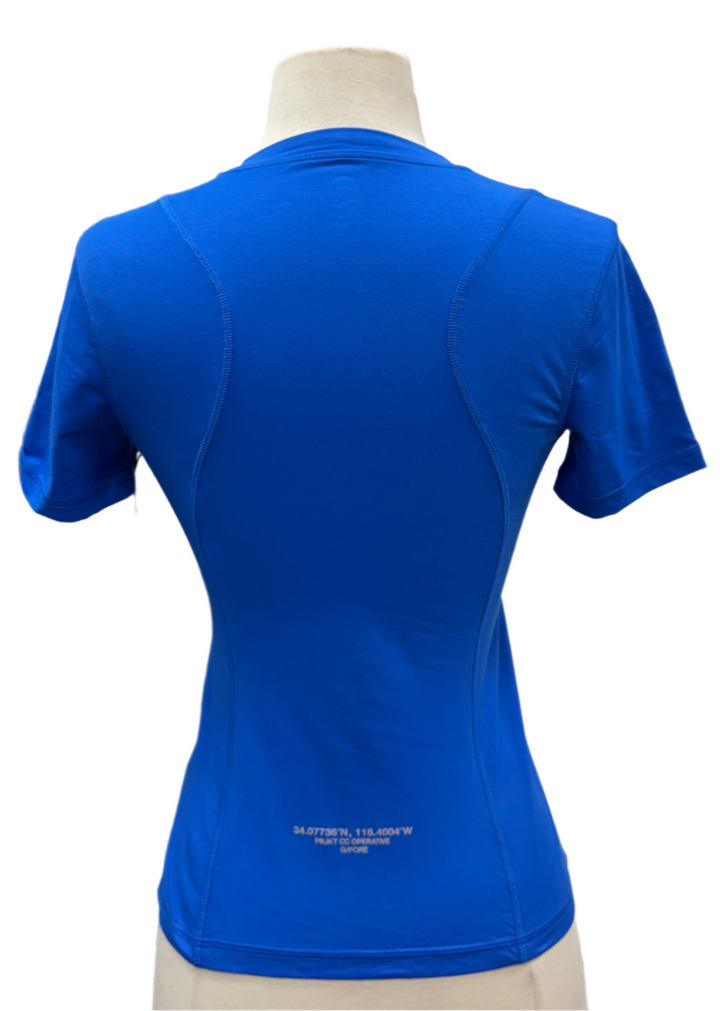 G/FORE Essential Tech Cotton Jersey Tee - Blue - X-Small - Skorzie