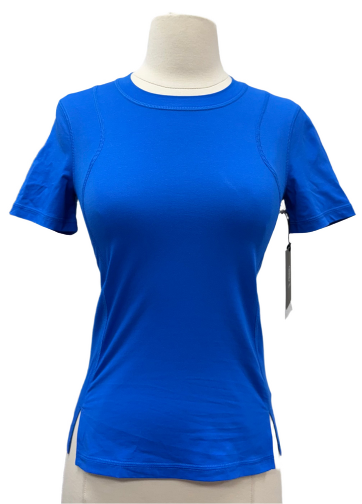 G/FORE Essential Tech Cotton Jersey Tee - Blue - X-Small - Skorzie
