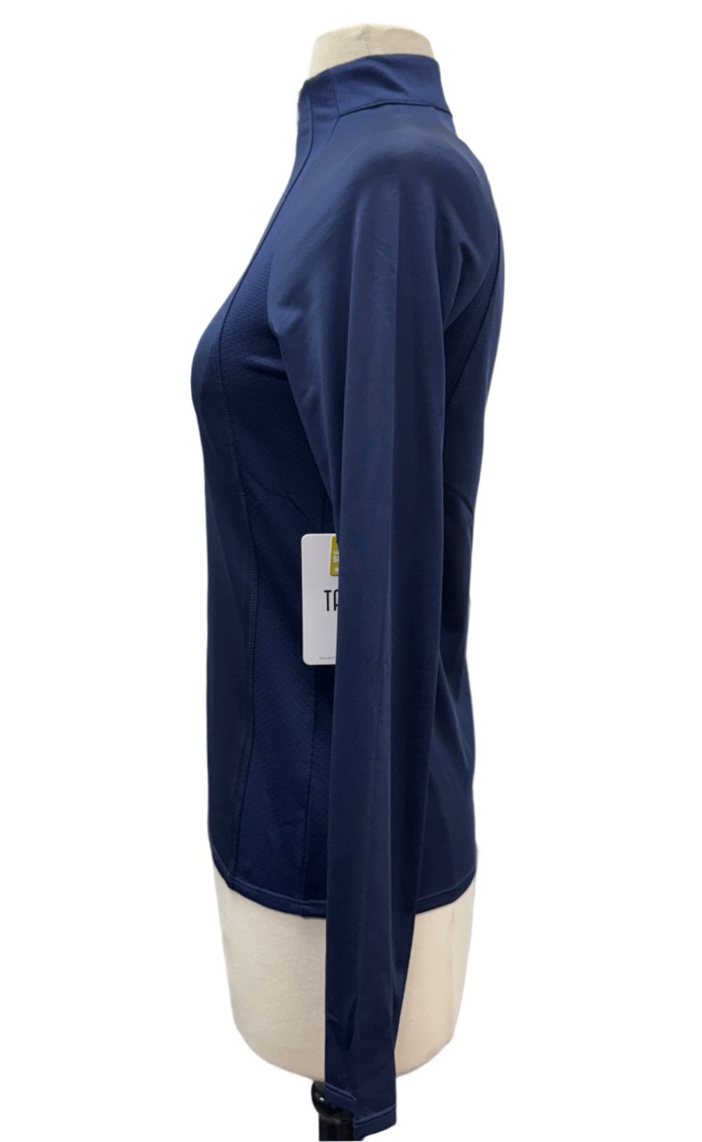 Tail Imelda Zip Long Sleeve Top - Navy Blue - X-Small - Skorzie