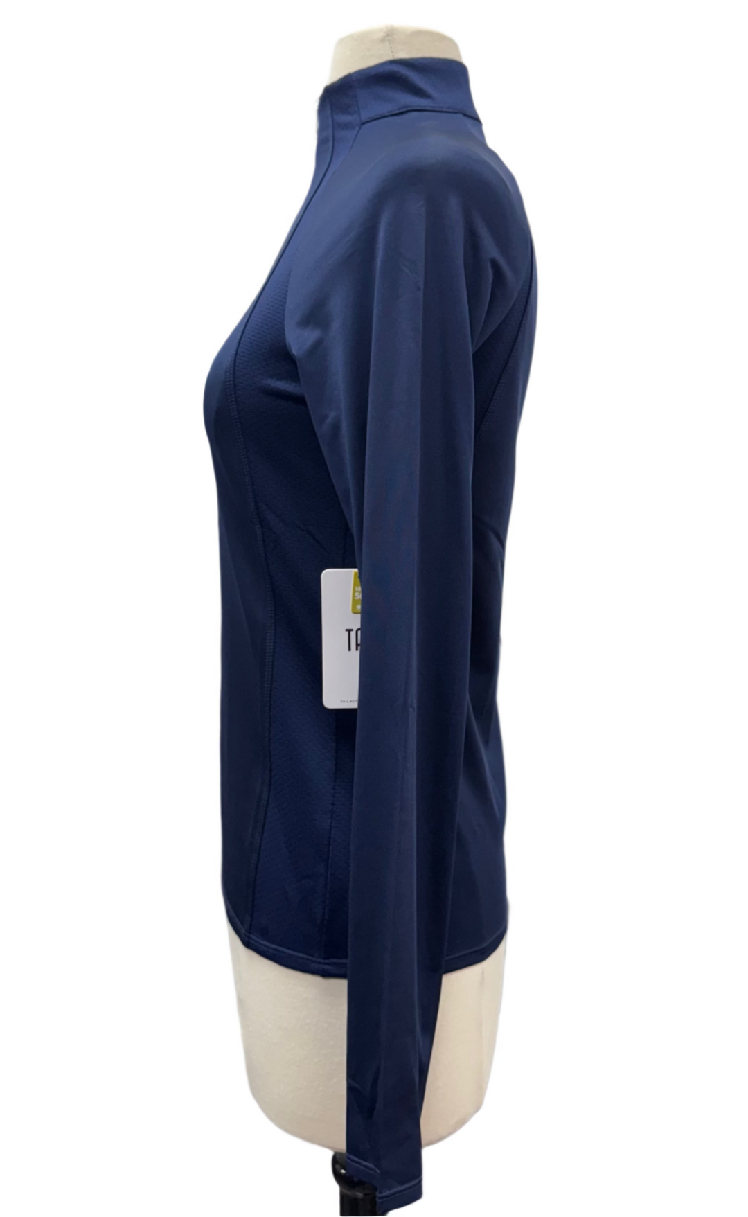 Tail Imelda Zip Long Sleeve Top - Navy Blue - X-Small - Skorzie