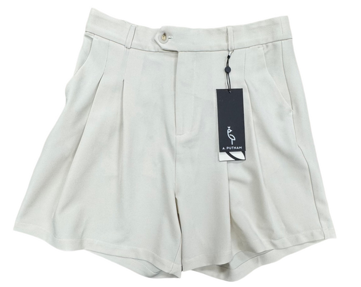 A. Putnam Trouser Short - Silver Birch - Small - Skorzie