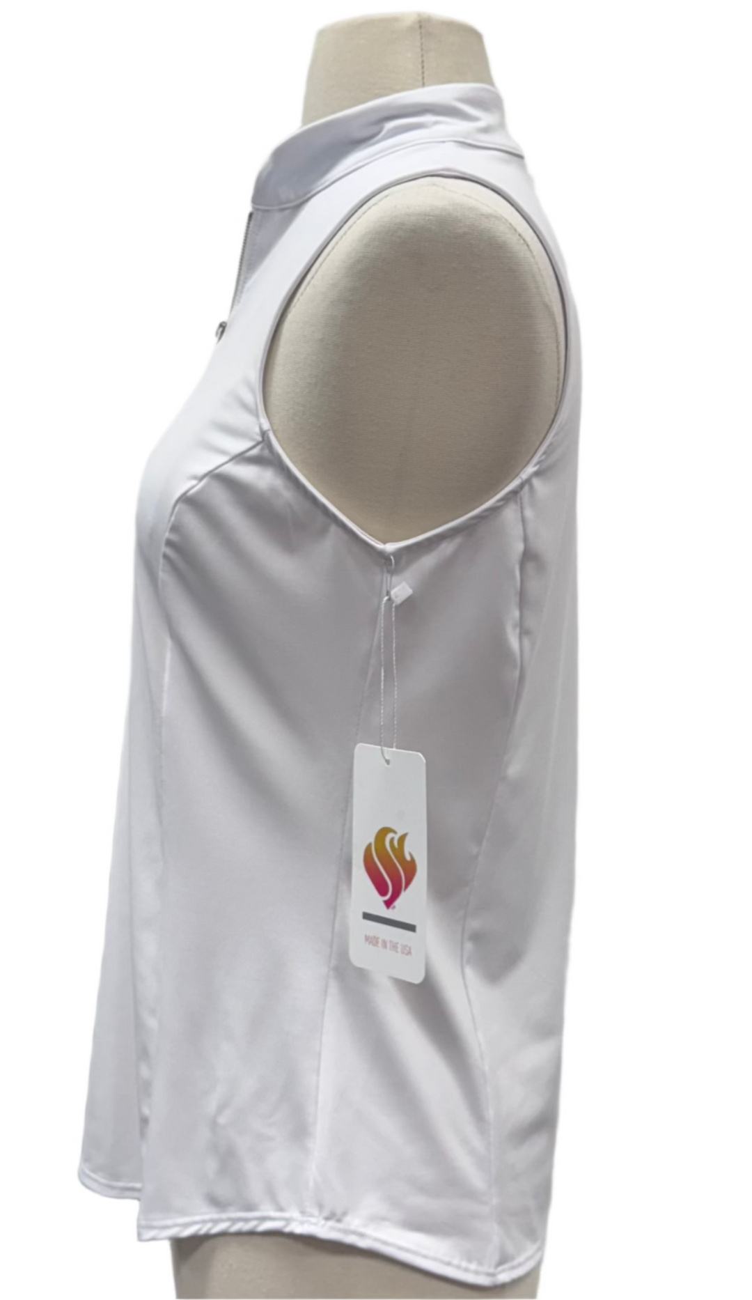 Amy Sport Sleeveless Isabel Top Navy Flame - Skorzie