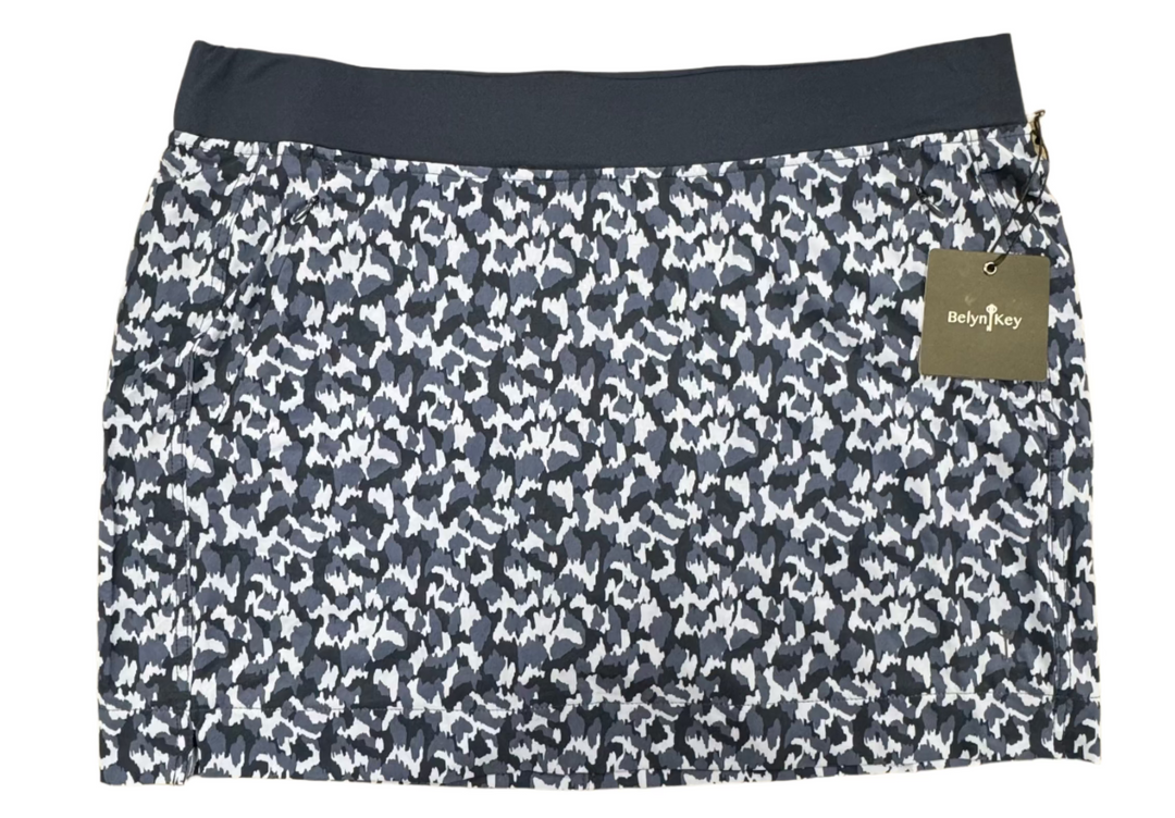 Belyn Key City Skort 14.5" - Marble Blue - X-Large - Skorzie