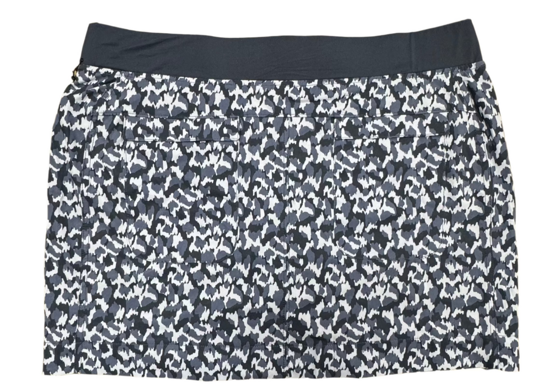 Belyn Key City Skort 14.5" - Marble Blue - X-Large - Skorzie