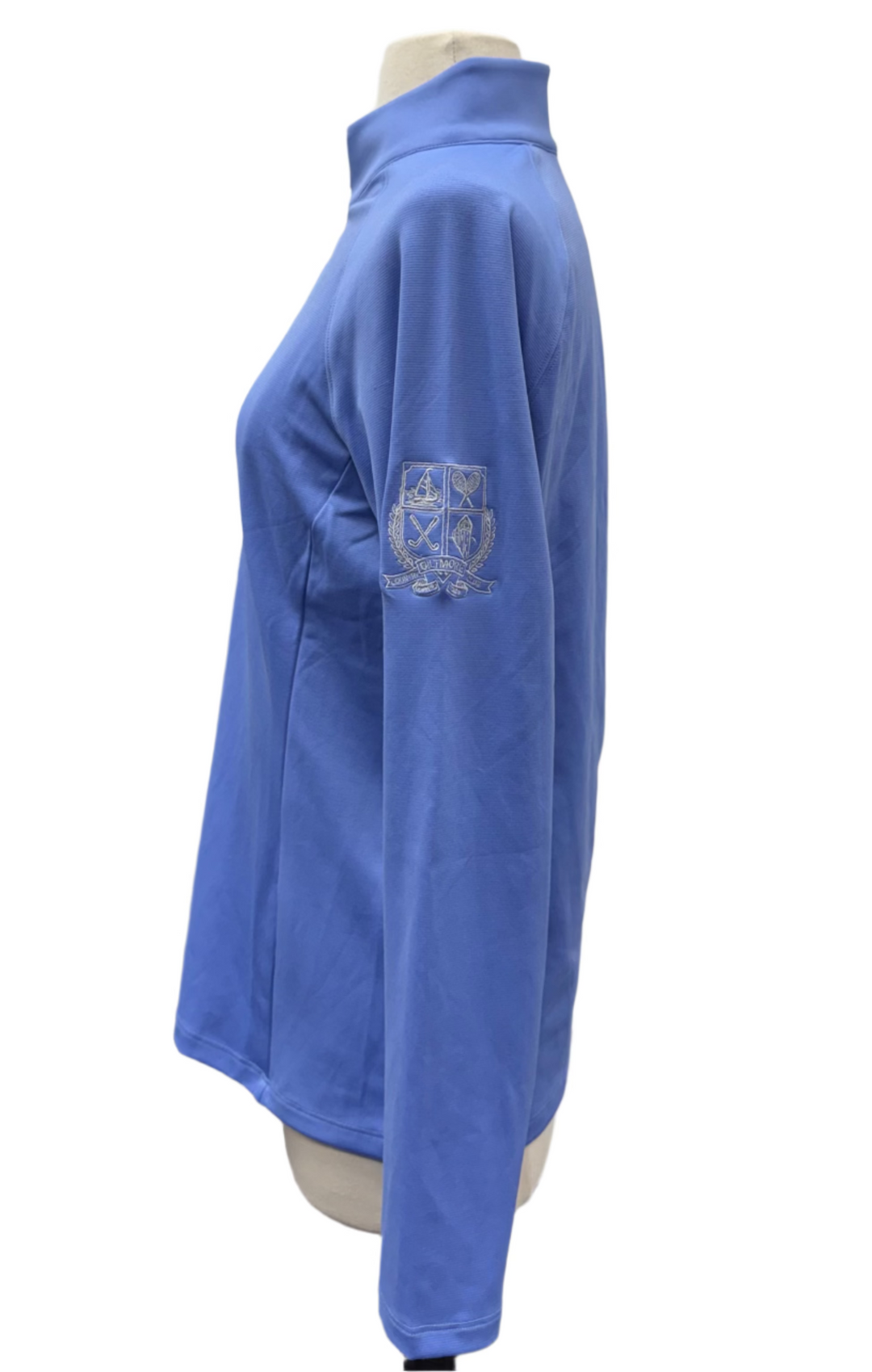 Dunning Golf Women's Player Jersey Performance Quarter Zip - Jewel - Medium - Skorzie