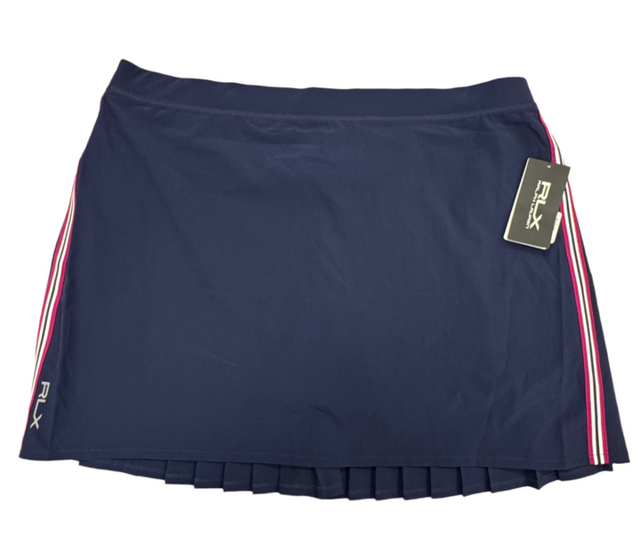 RLX Pleated Back Skort - Navy - X-Large - Skorzie