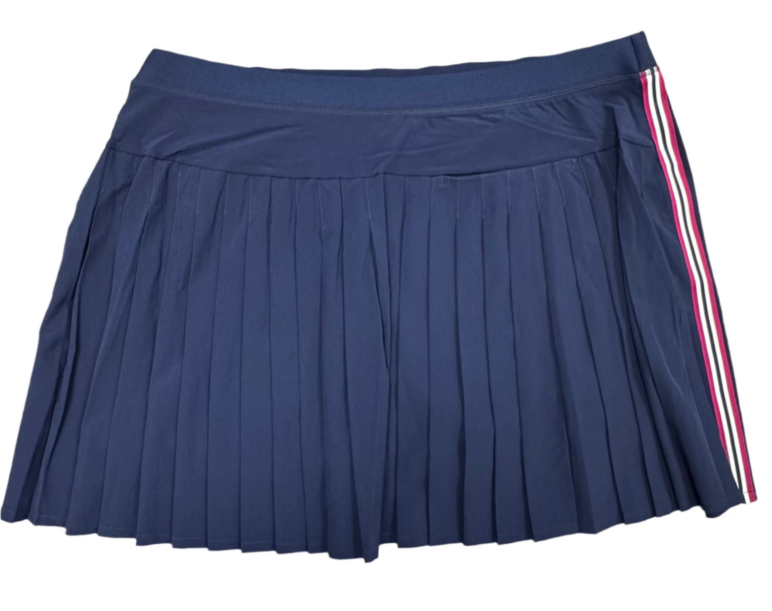 RLX Pleated Back Skort - Navy - X-Large - Skorzie