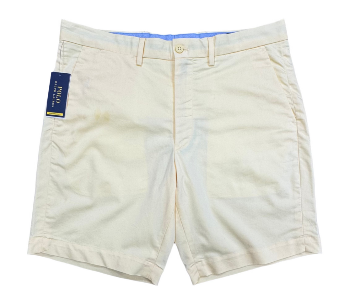 Ralph Lauren Tailored Fit Performance Short - Yellow - Skorzie