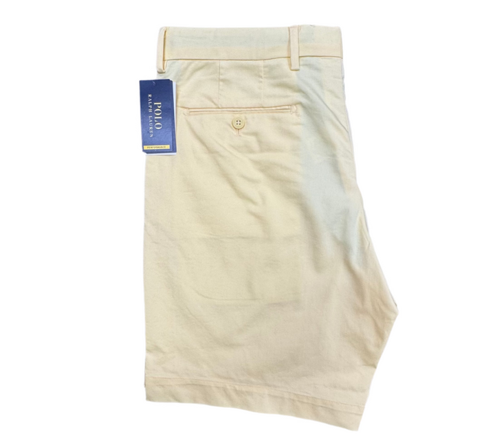 Ralph Lauren Tailored Fit Performance Short - Yellow - Skorzie
