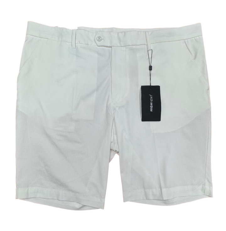 J.Lindeberg Men's Vent Tight Shorts - White - Size 40 - Skorzie