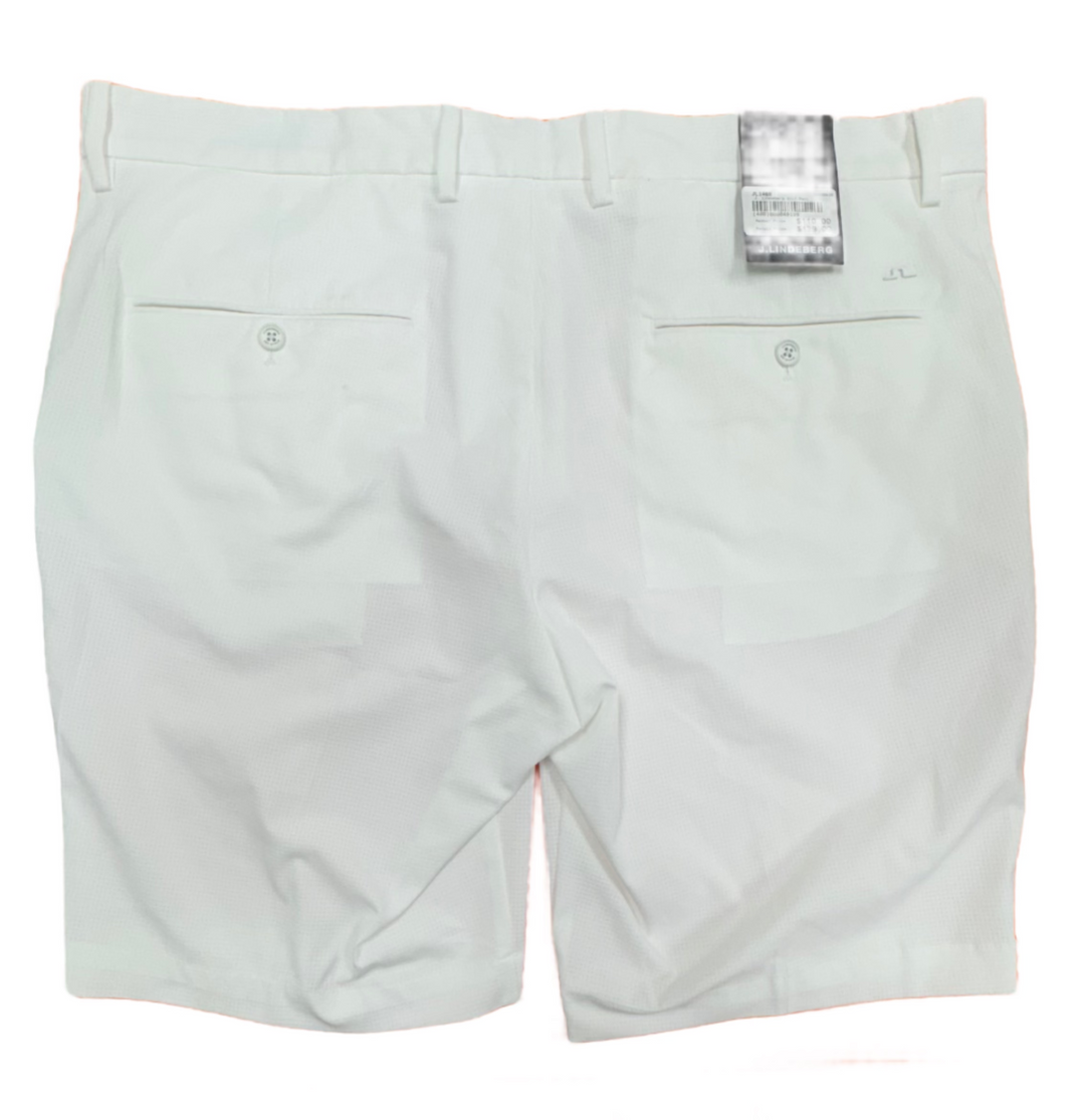 J.Lindeberg Men's Vent Tight Shorts - White - Size 40 - Skorzie