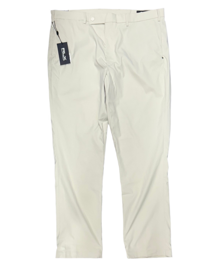 RLX Men's Tailored Fit Performance Pant - Basic Sand - 38x32 - Skorzie