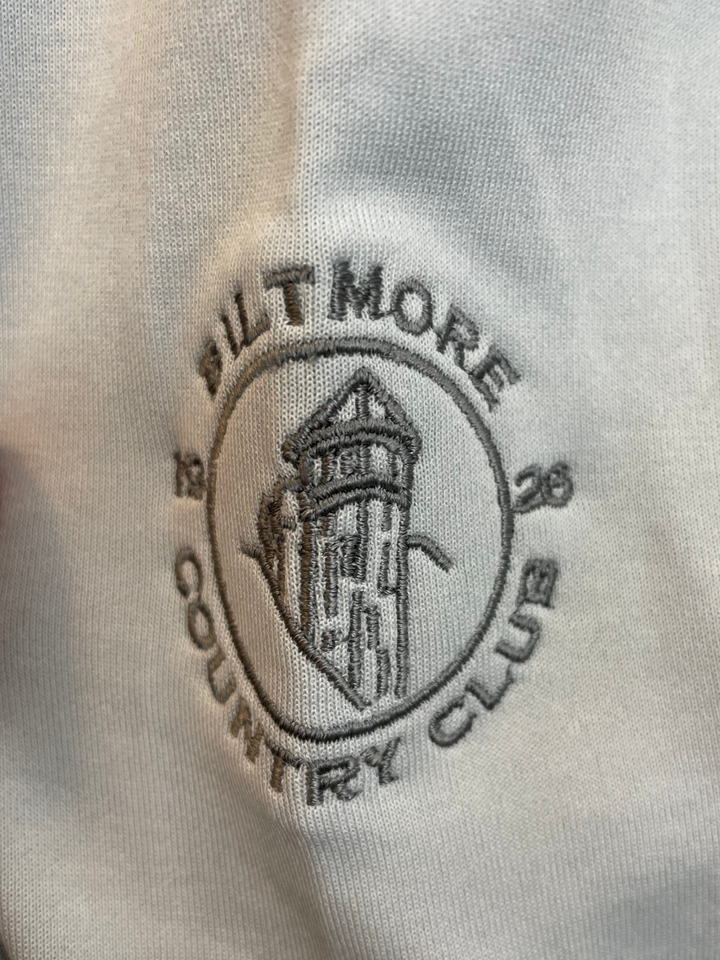 Donald Ross Mens Long Sleeve Falkirk Zip Pullover - Heather Grey - Skorzie