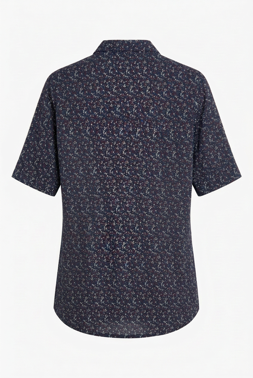 RLX Ralph Lauren Mens Airflow Jersey Short Sleeve Floral Button Polo - Navy/Multi - Skorzie