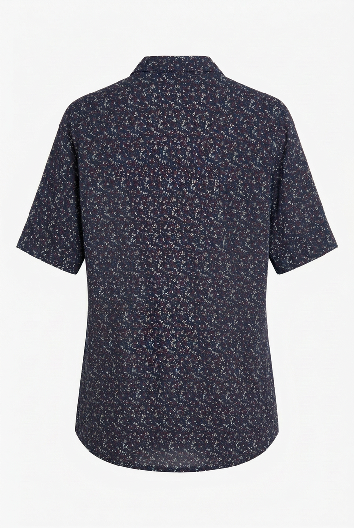 RLX Ralph Lauren Mens Airflow Jersey Short Sleeve Floral Button Polo - Navy/Multi - Skorzie