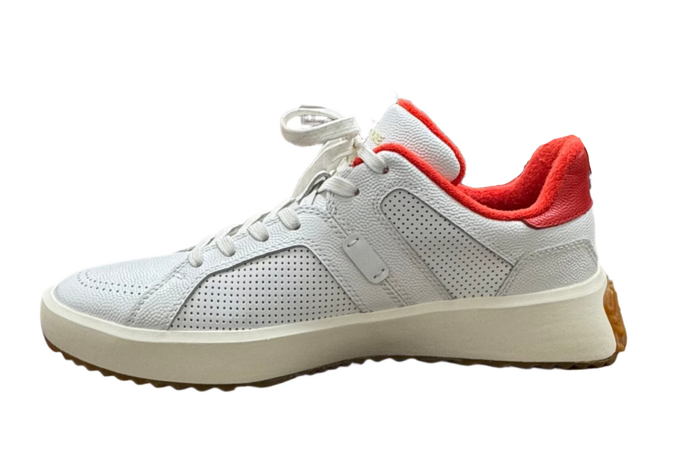 G/FORE Men's G.112 Leather Street Shoe - Dune/Red/Gum - Size 9 - Skorzie