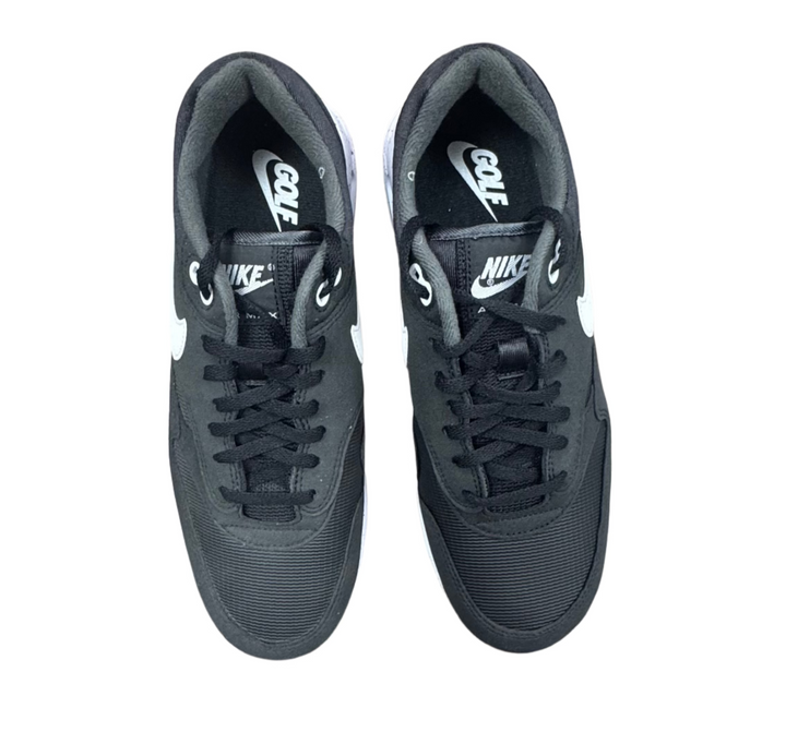 Nike Men's Air Max 1 '86 OG Golf Shoe - Black/White - Size 9 - Skorzie